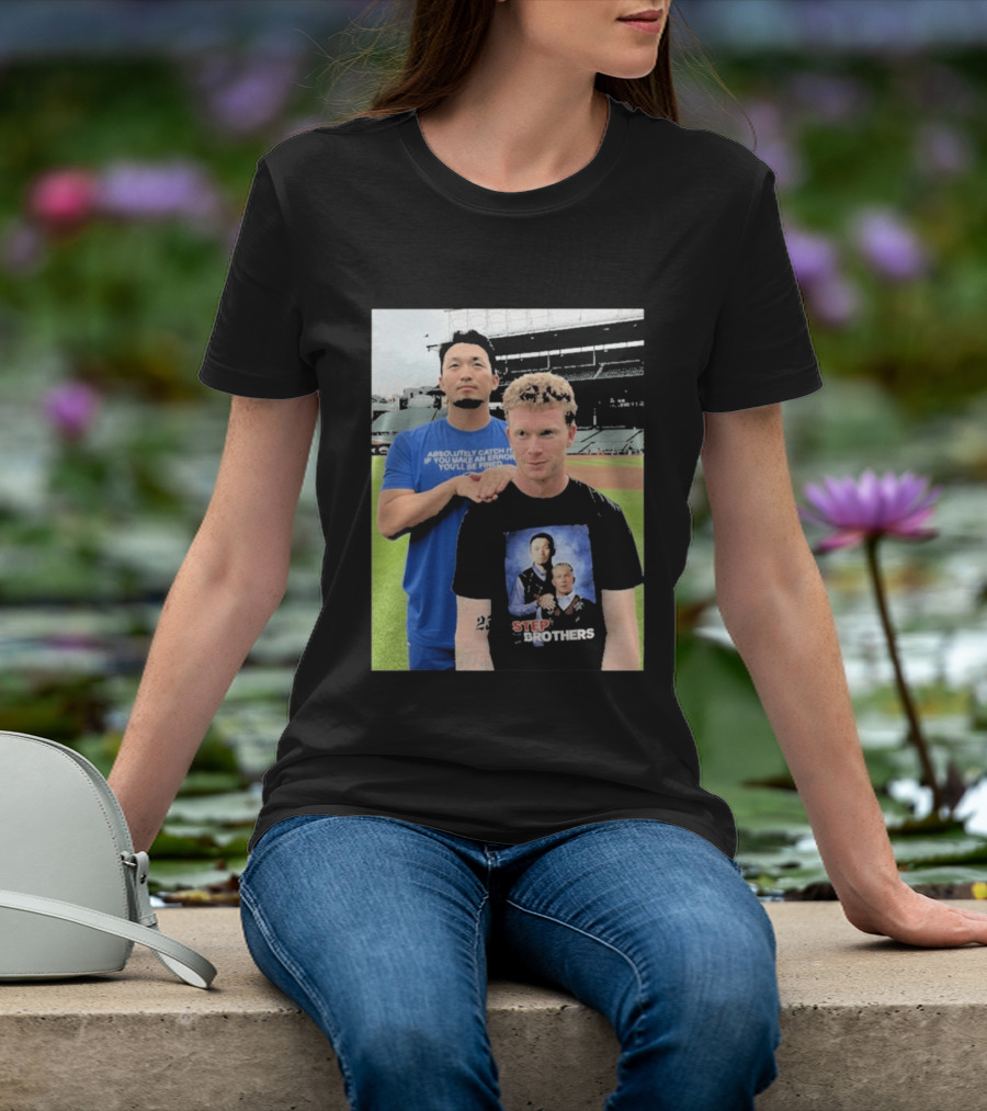 Seiya Suzuki Pete Crow Armstrong Step Brothers Baseball Humor T-Shirt