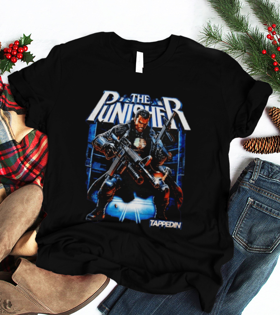 The Punisher Tappedin Marvel Frank Castle Iconic Comic T-Shirt