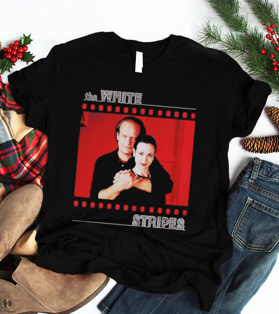 The White Stripes Black Math Kelsey Grammer Frasier Spoof T-Shirt