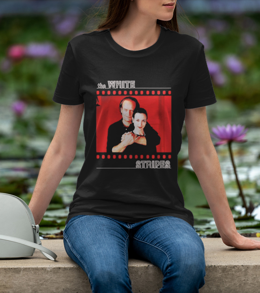 The White Stripes Black Math Kelsey Grammer Frasier Spoof T-Shirt