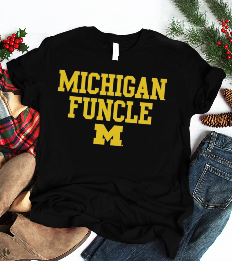 Michigan Wolverines Funcle M NCAA 2026 T-Shirt