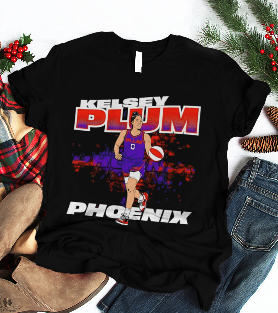 Kelsey Plum Phoenix Mercury WNBA 0 Basketball Player T-Shirt