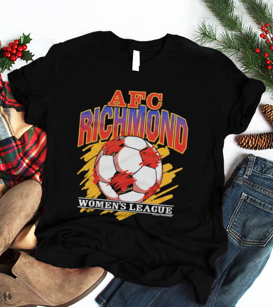 Ted Lasso AFC Richmond Women's League Soccer Ball T-Shirt