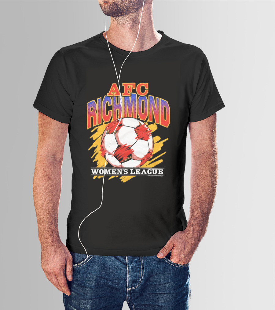 Ted Lasso AFC Richmond Women's League Soccer Ball T-Shirt