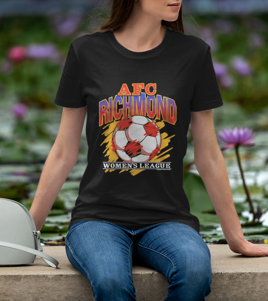 Ted Lasso AFC Richmond Women's League Soccer Ball T-Shirt