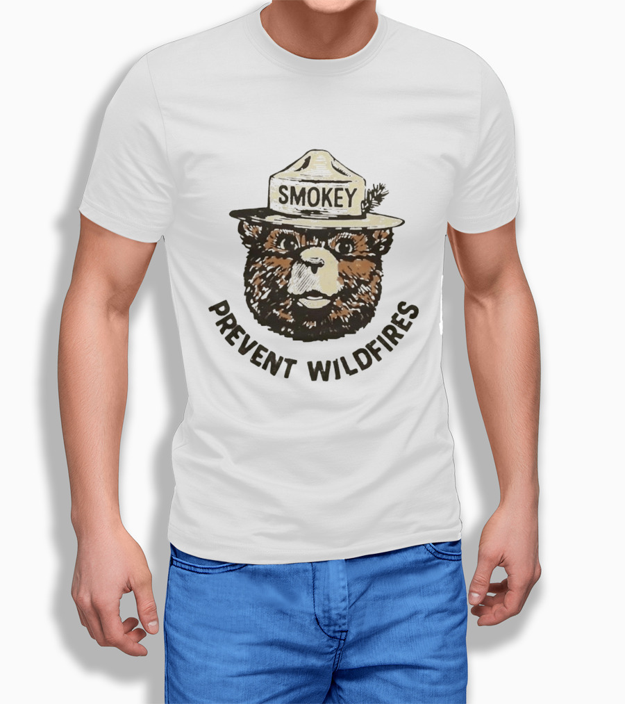 Joey Votto Smokey Bear Prevent Wildfires T-Shirt