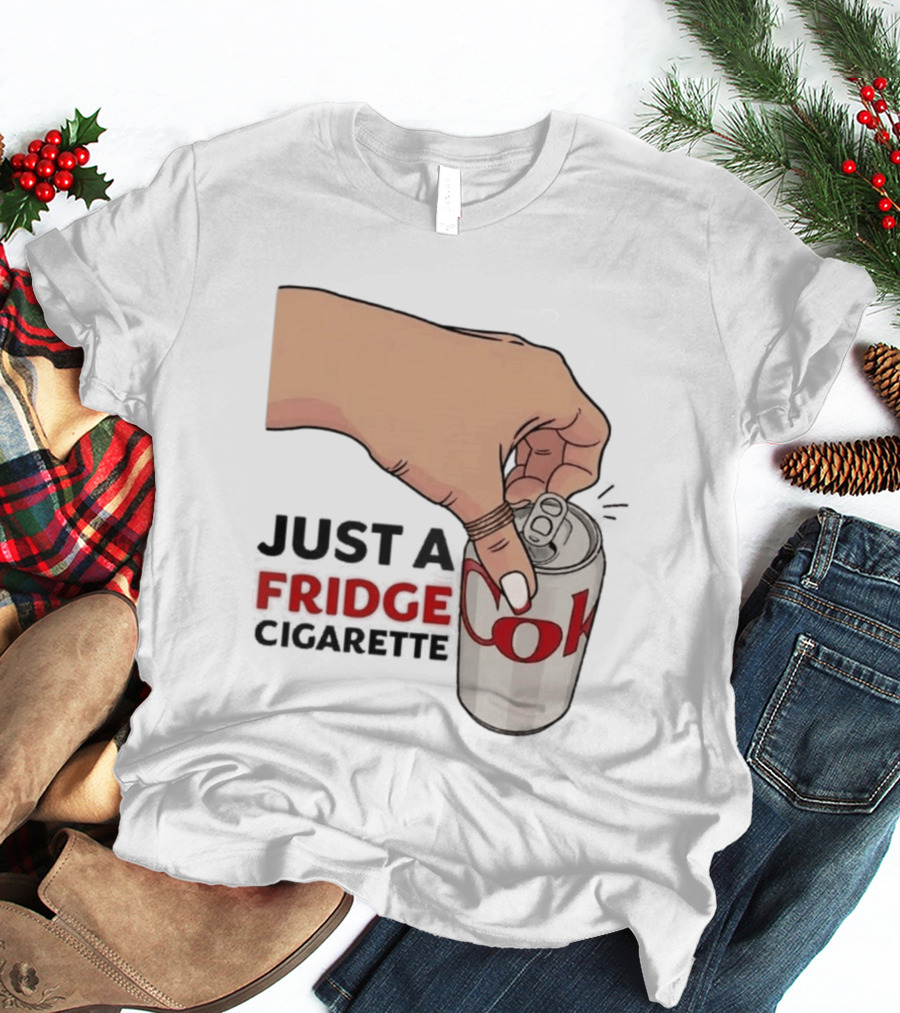 Just A Fridge Cigarette Coke Pop Art Can T-Shirt