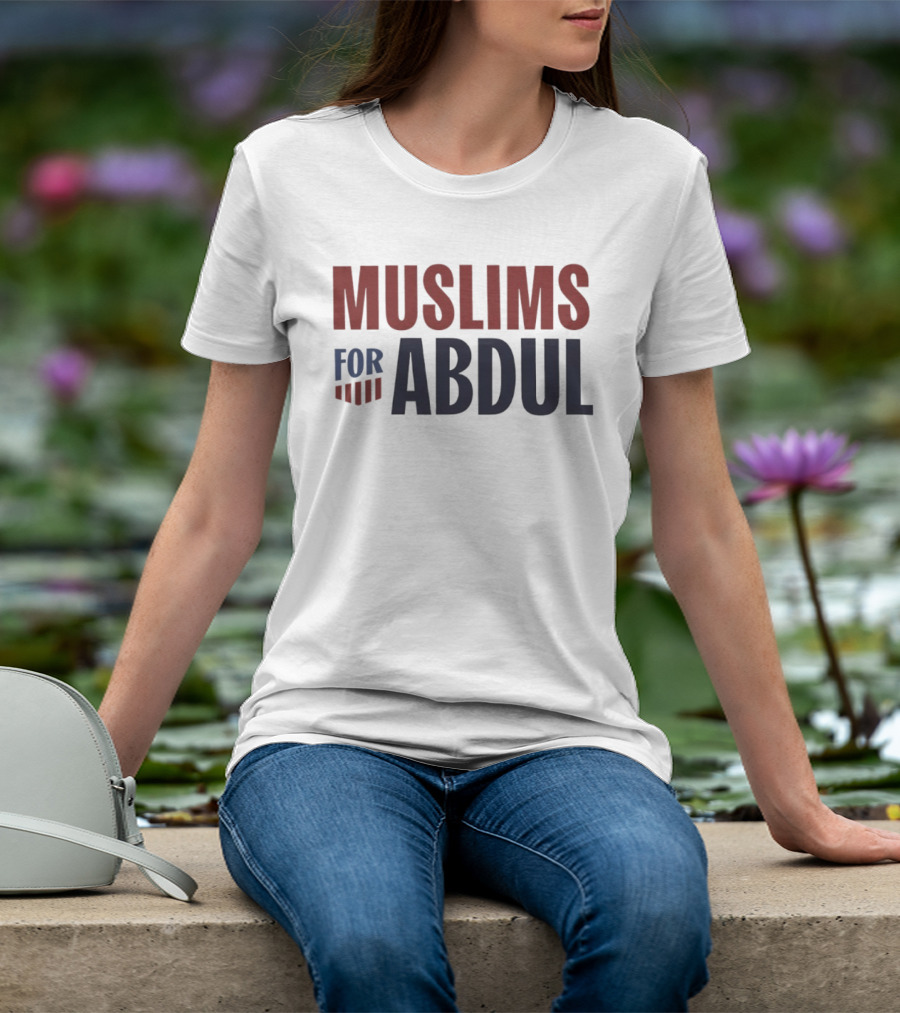 Muslims For Abdul Michigan Governor Progressive Politics T-Shirt
