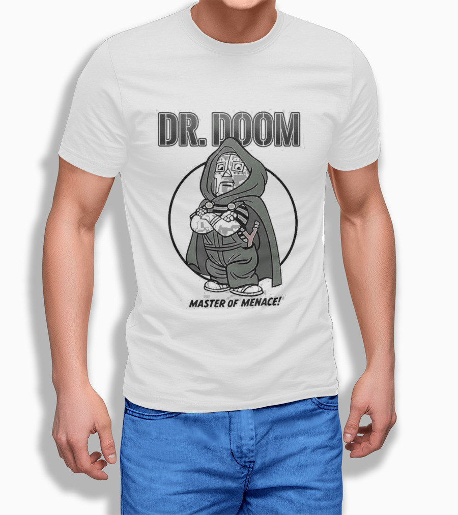 Dr Doom Master Of Menace Villain T-Shirt