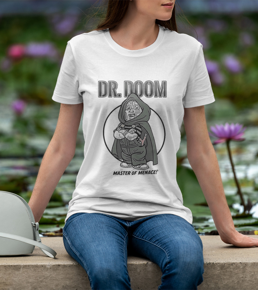 Dr Doom Master Of Menace Villain T-Shirt