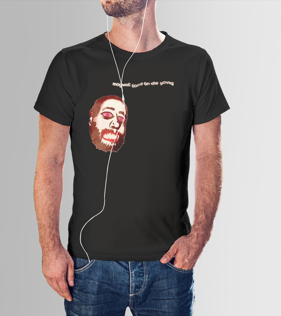 Mogwai Come On Die Young Album Cover Art Face T-Shirt