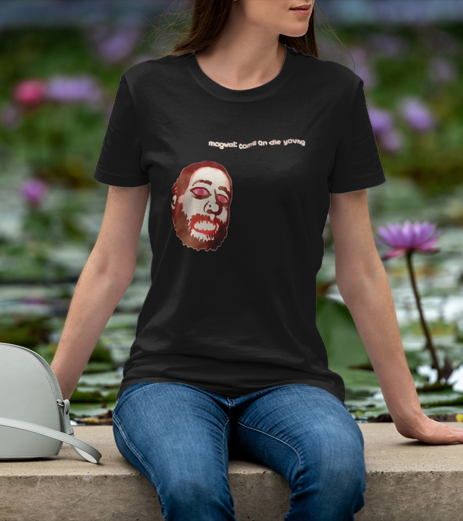 Mogwai Come On Die Young Album Cover Art Face T-Shirt