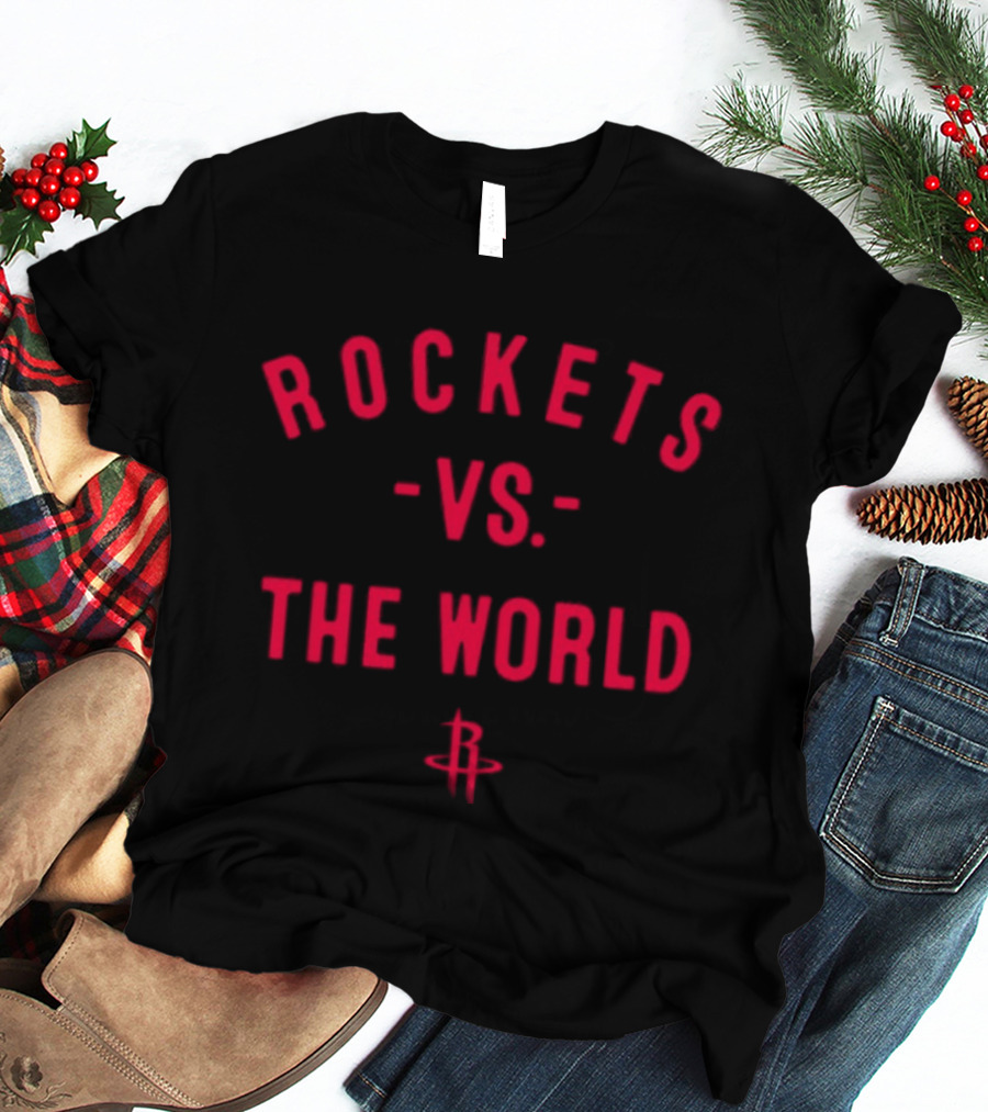 Houston Rockets Vs The World NBA 2026 Nowbes T-Shirt