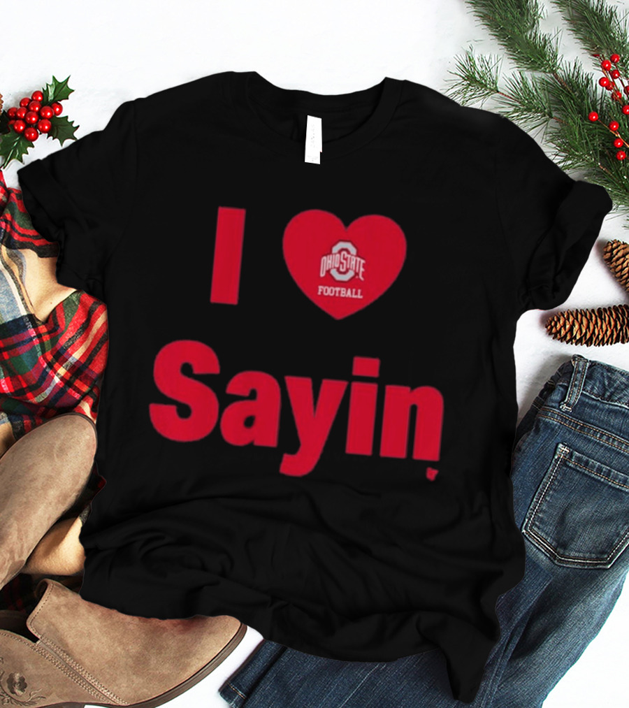 Ohio State Football I Heart Julian Sayin T-Shirt
