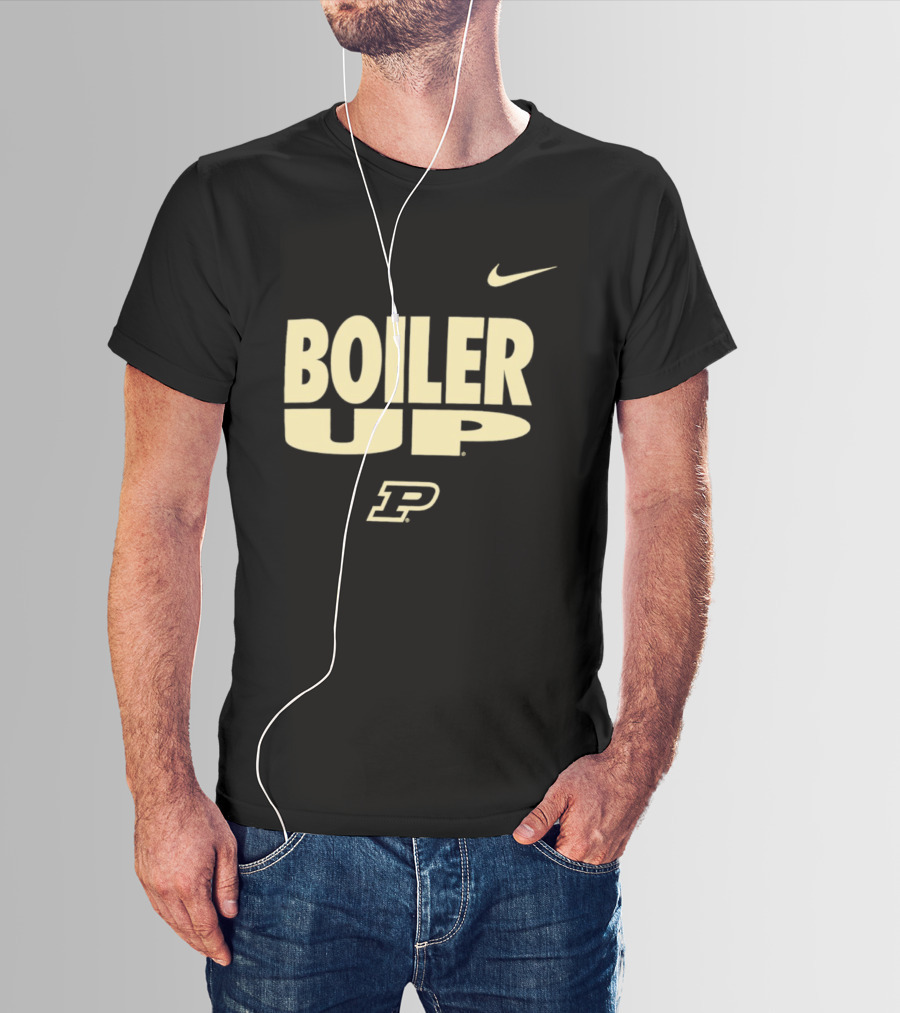 Purdue Boilermakers Boiler Up Nike P T-Shirt