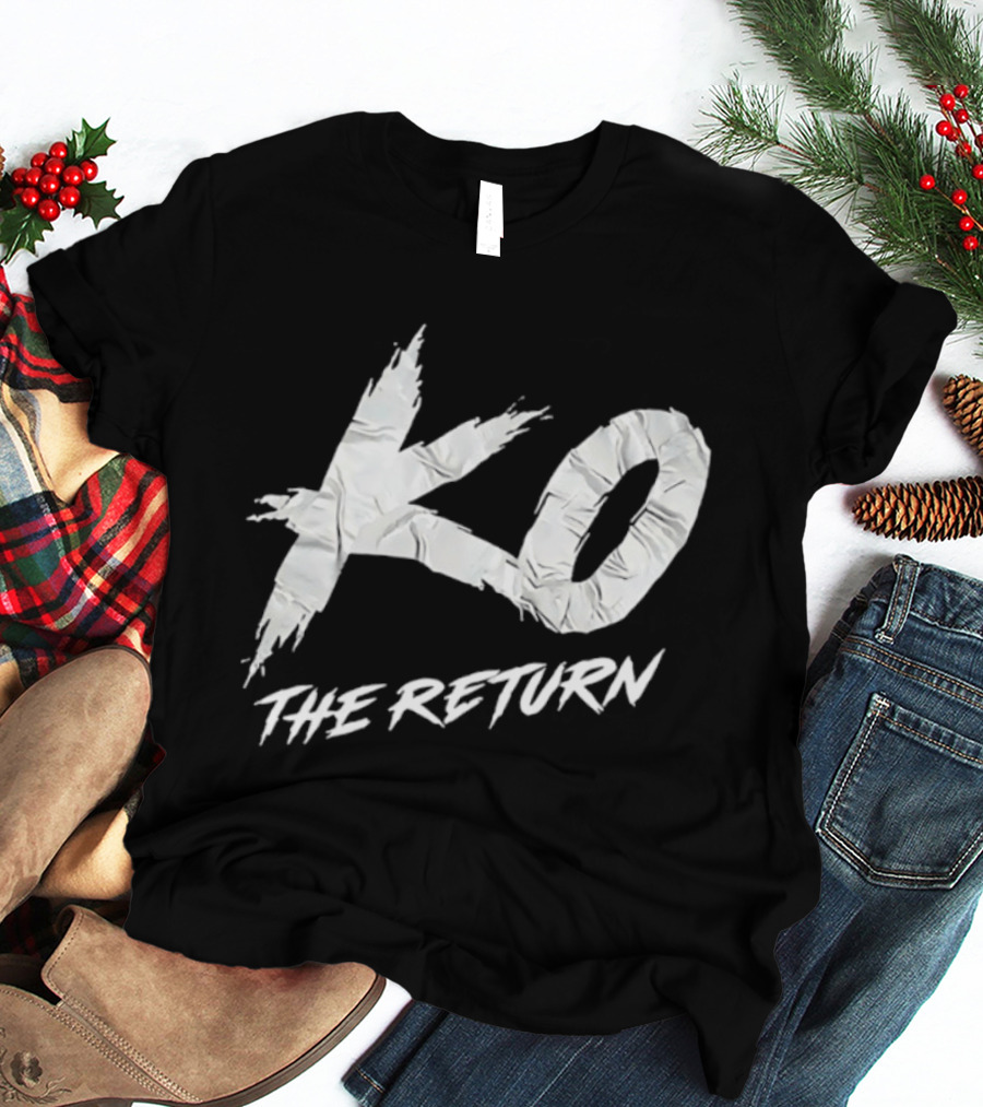 KO The Return Boxing Knockout MMA Fighting T-Shirt