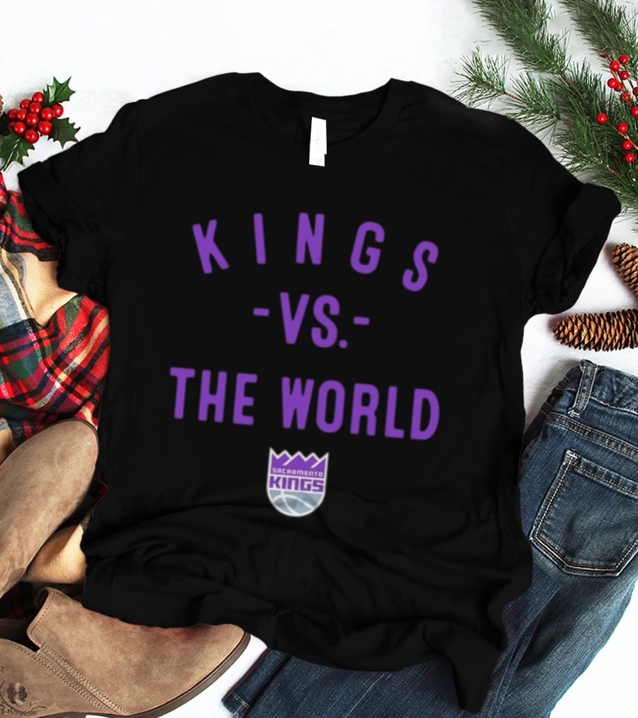 Sacramento Kings Vs The World NBA 2026 Nowbes T-Shirt