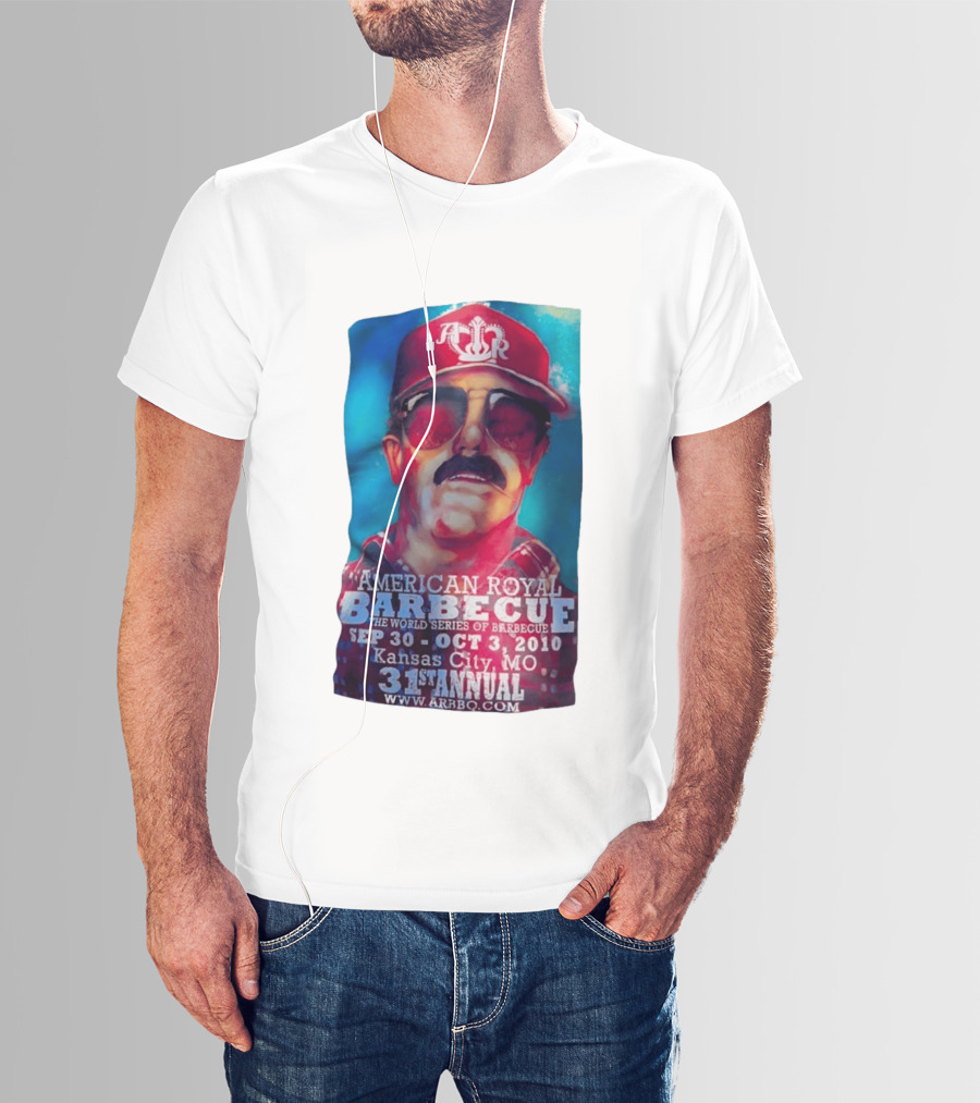 Dale Earnhardt American Royal Barbecue 2010 Kansas City Sep 30 Oct 3 31st Annual T-Shirt