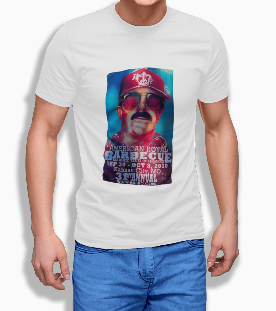 Dale Earnhardt American Royal Barbecue 2010 Kansas City Sep 30 Oct 3 31st Annual T-Shirt