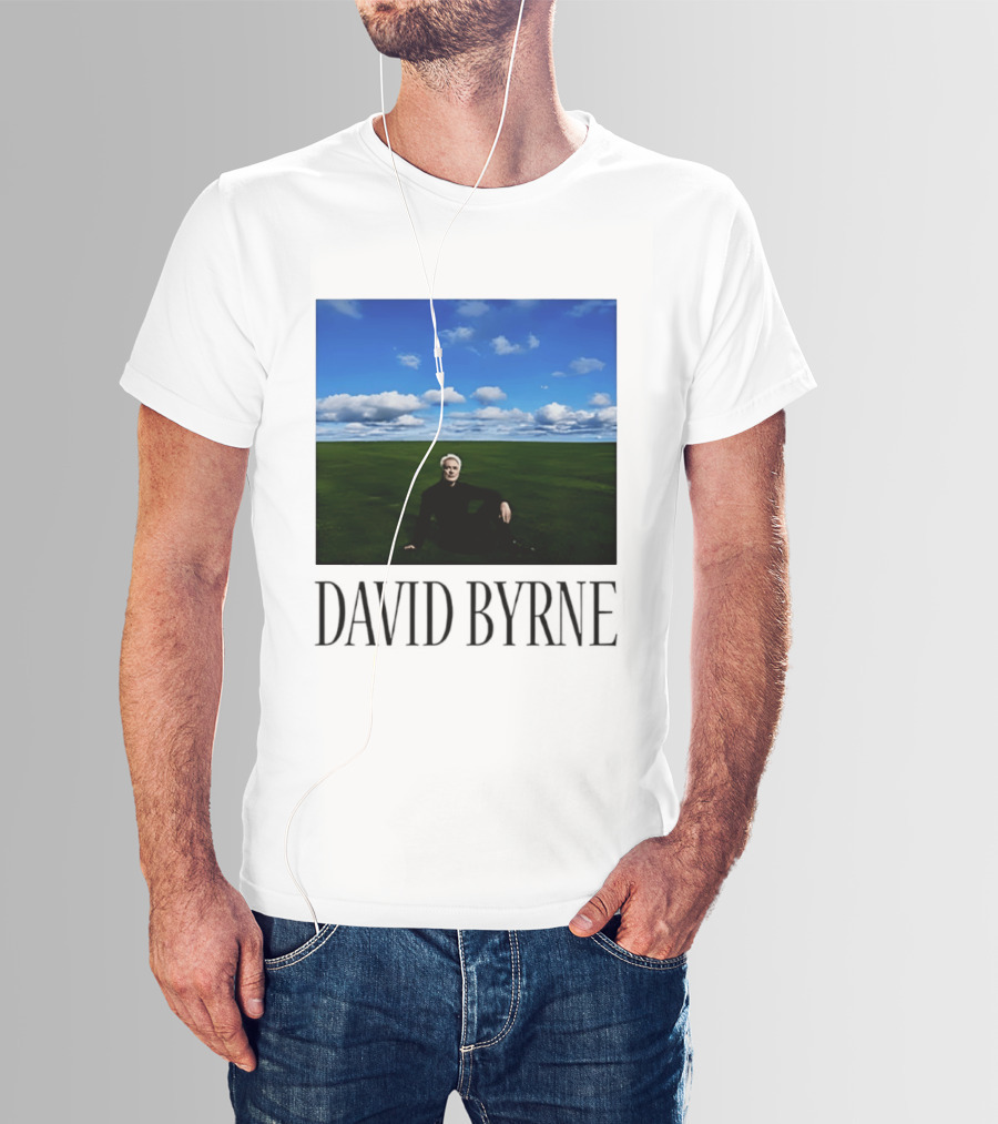 David Byrne Windows Wallpaper Meme T-Shirt