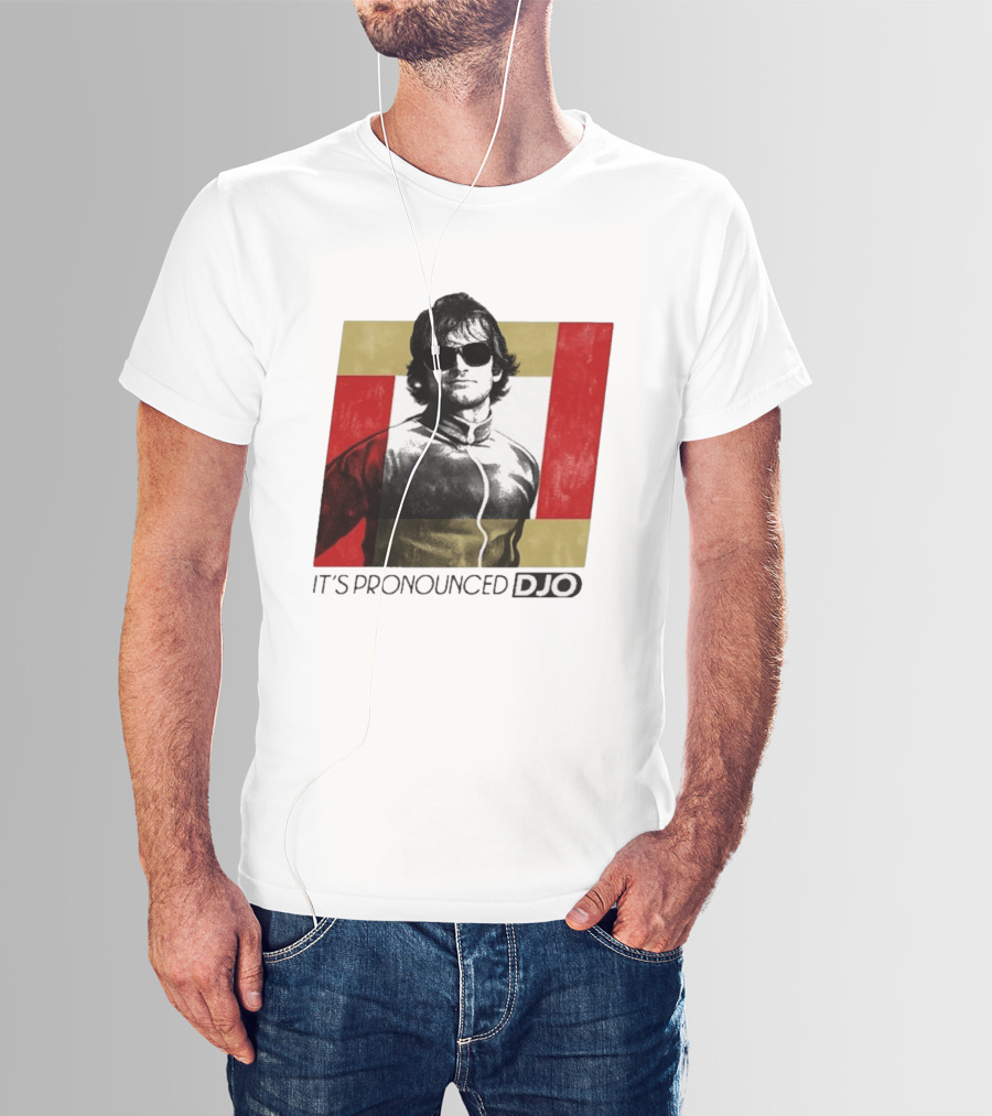 It's Pronounced Djo With Retro Style Sunglasses T-Shirt