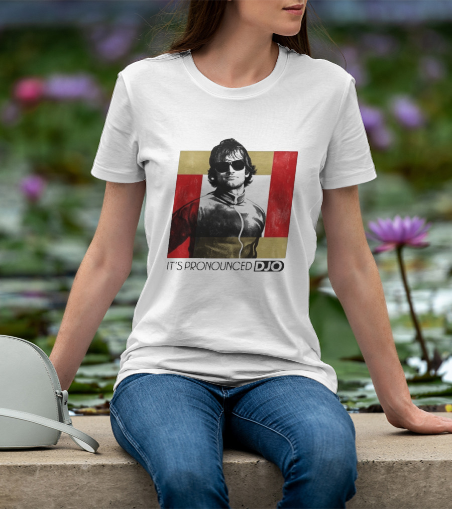 It's Pronounced Djo With Retro Style Sunglasses T-Shirt