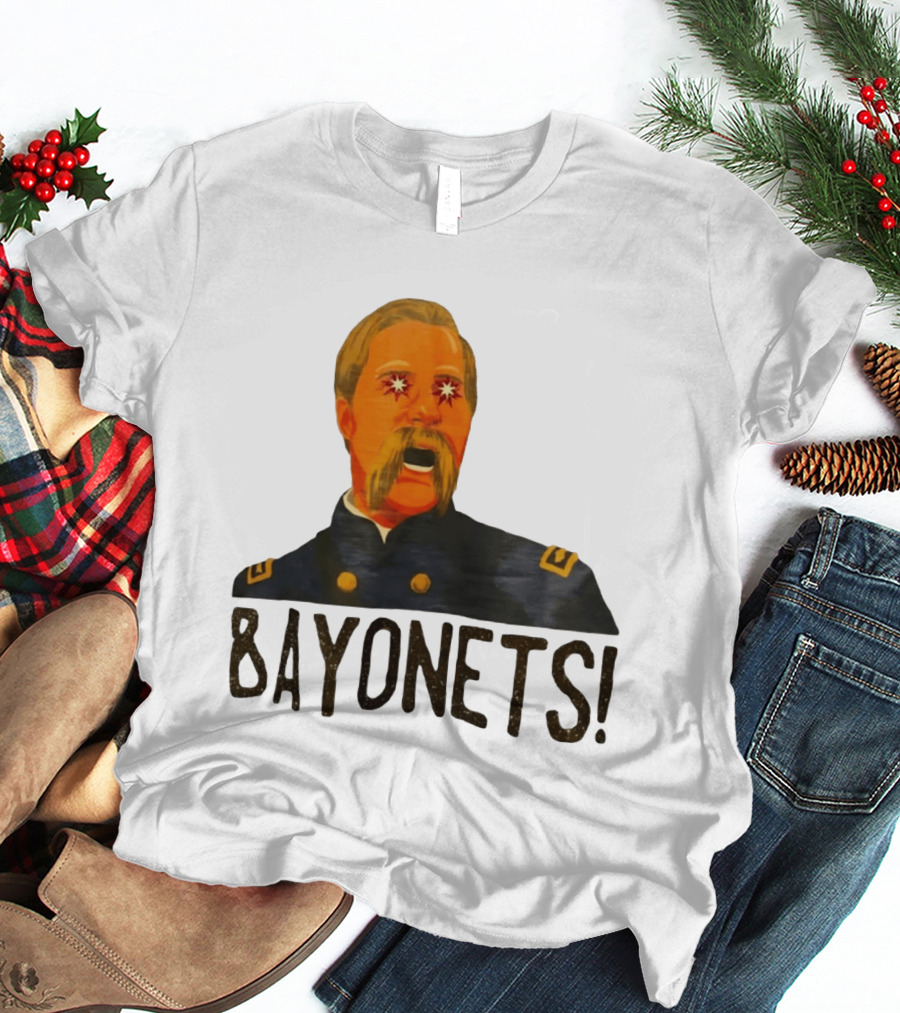 Bayonets Joshua Chamberlain Gettysburg Civil War T-Shirt