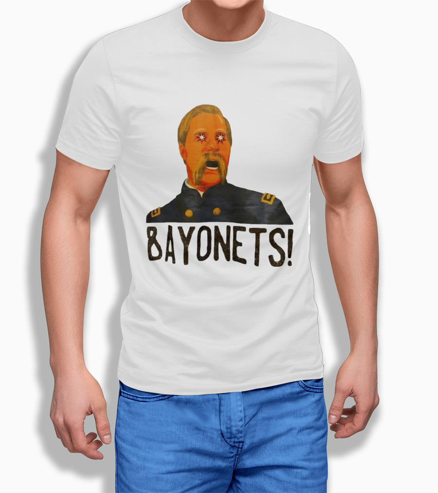 Bayonets Joshua Chamberlain Gettysburg Civil War T-Shirt