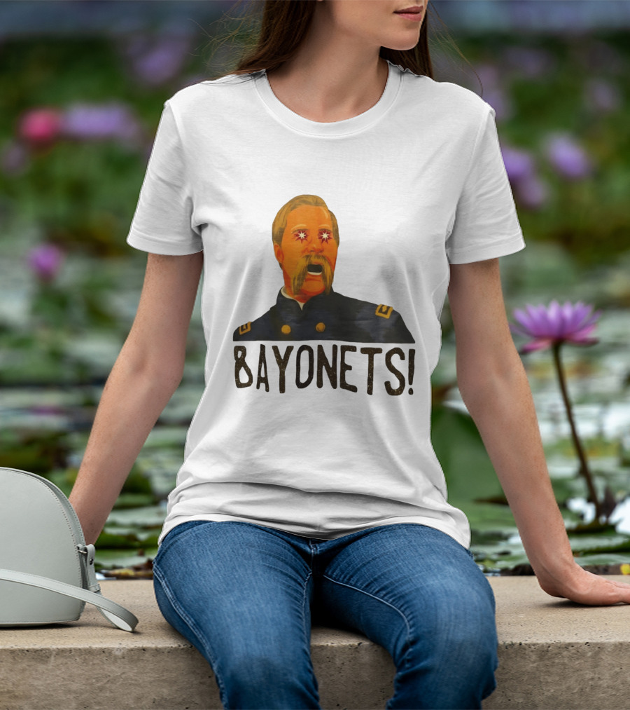 Bayonets Joshua Chamberlain Gettysburg Civil War T-Shirt