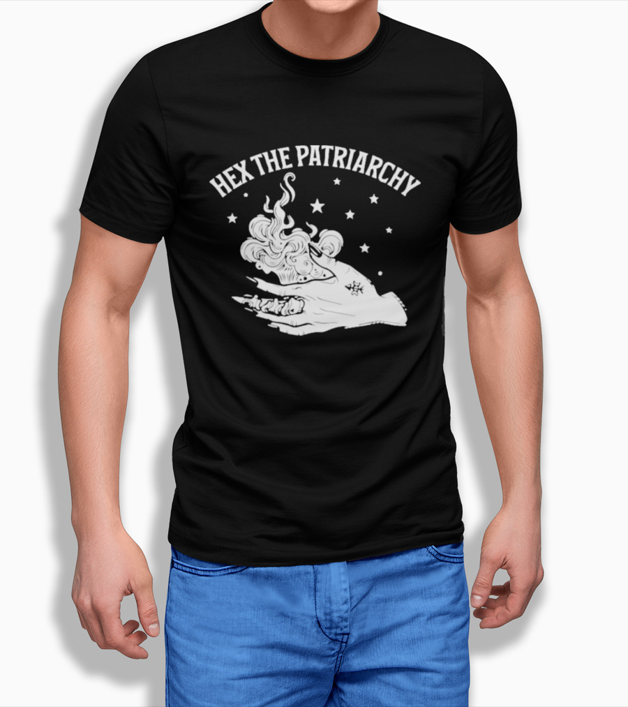Hex The Patriarchy Mystical Hand Stars T-Shirt