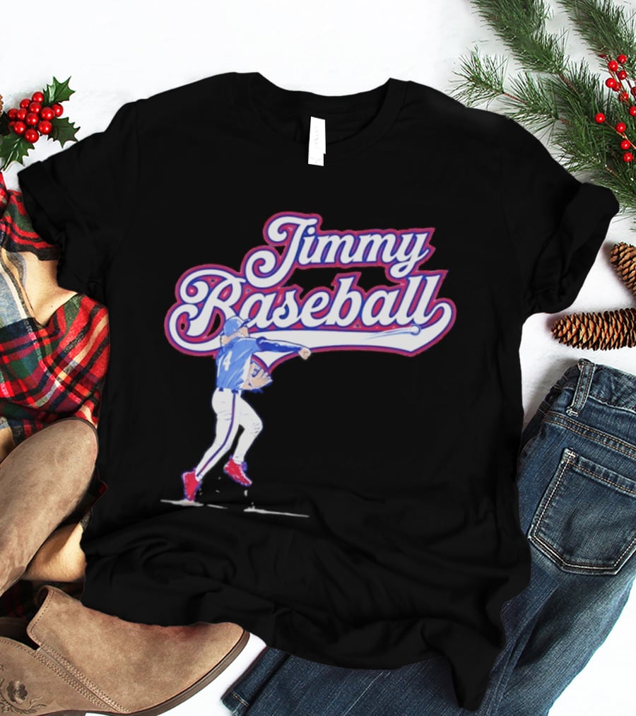Jimmy Baseball Atlanta Braves MLB Season 2026 Jim Jarvis T-Shirt