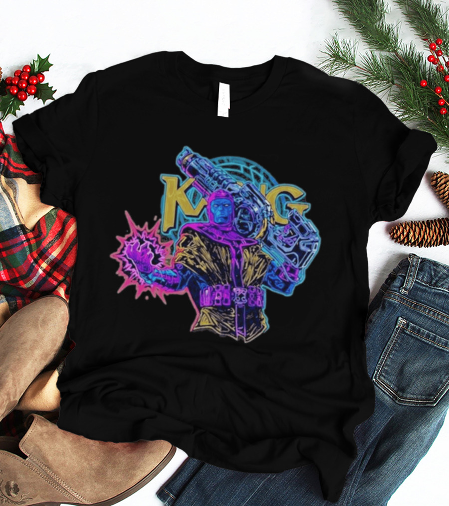 Kang The Conqueror Cinematic King Power Burst T-Shirt