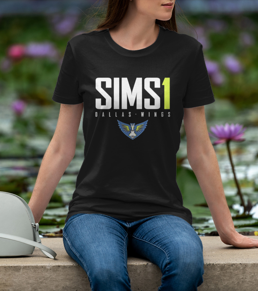 Odyssey Sims 1 Dallas Wings 2026 WNBA Player Jersey Fan Gear T-Shirt