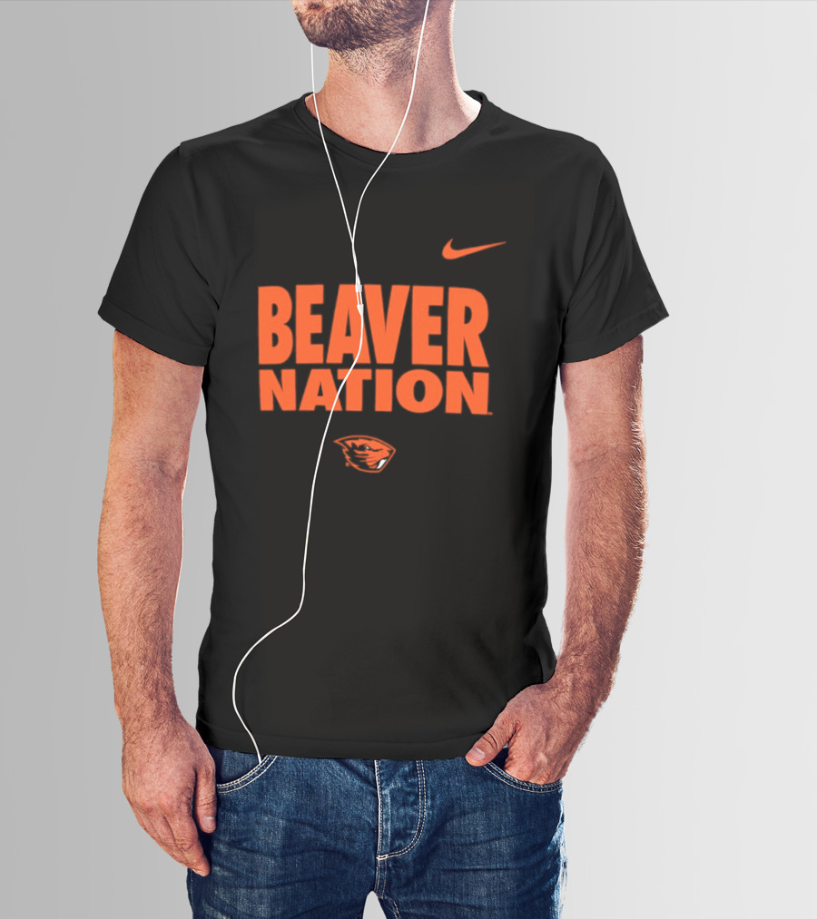 Oregon State Beavers Beaver Nation Nike T-Shirt