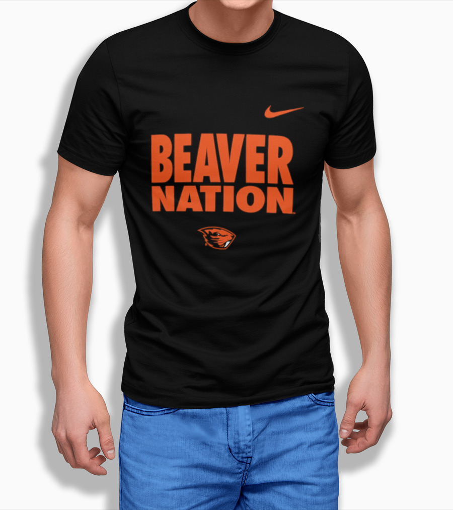 Oregon State Beavers Beaver Nation Nike T-Shirt