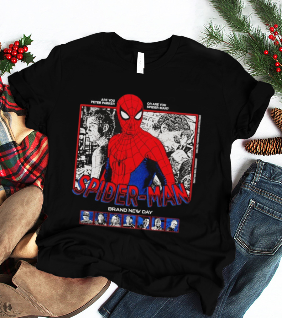 Spider Man Brand New Day Are You Peter Parker Or Are You Spider Man T-Shirt