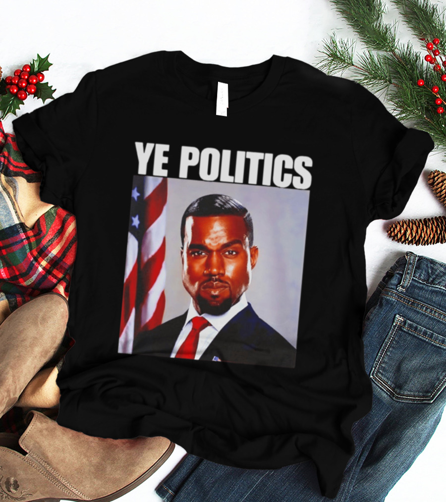 Ye Politics Kanye West American Flag T-Shirt