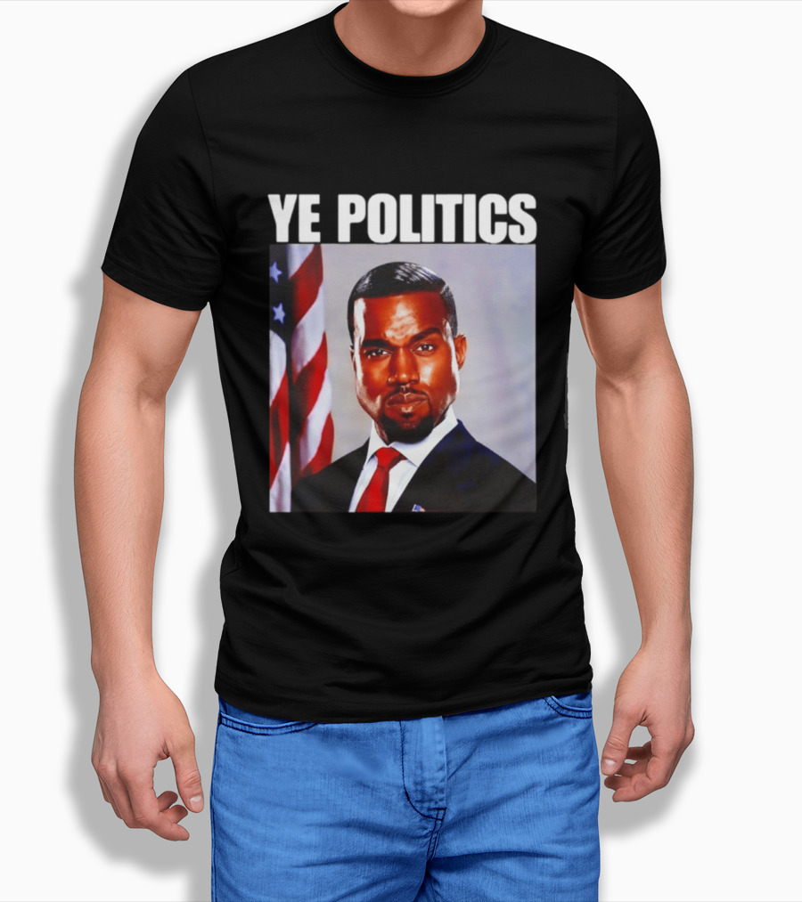 Ye Politics Kanye West American Flag T-Shirt