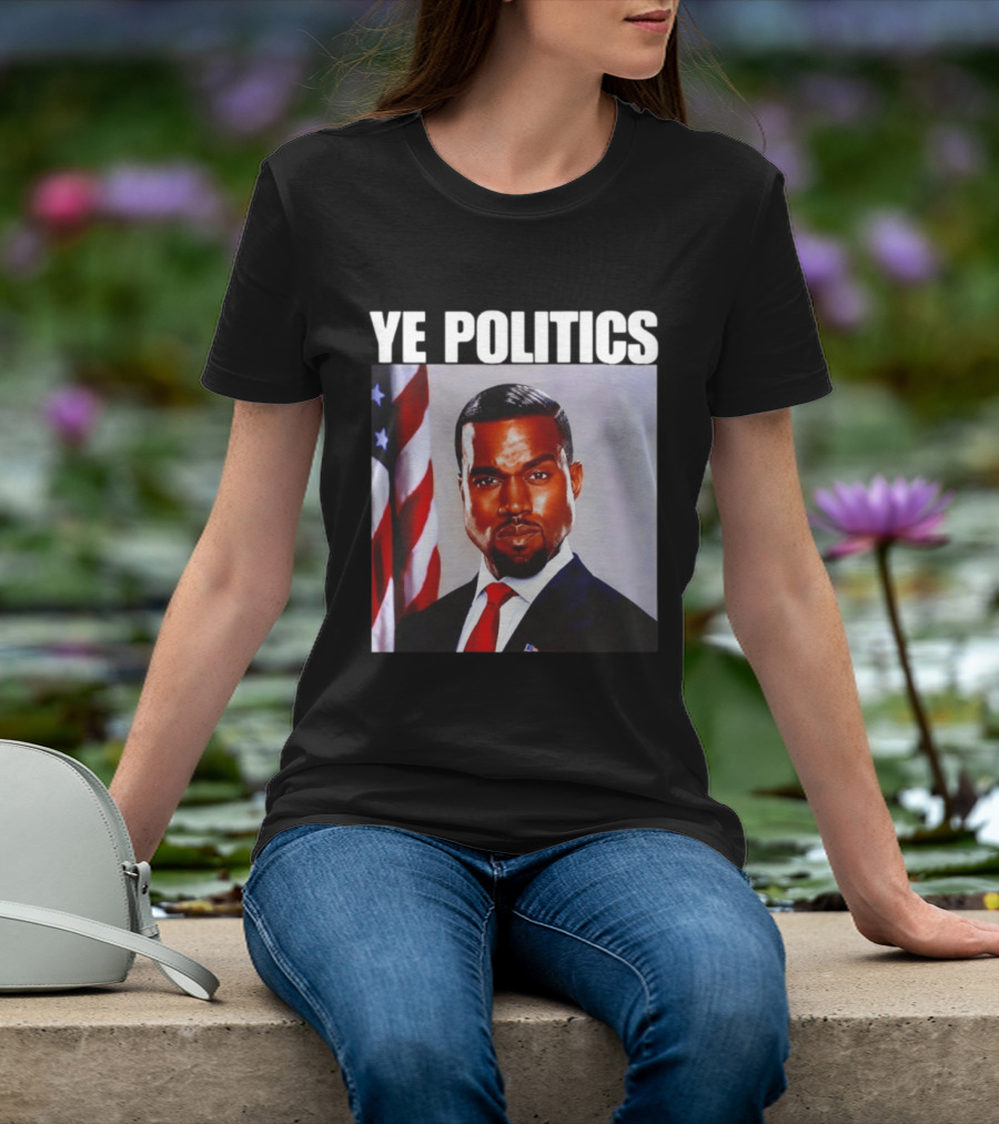 Ye Politics Kanye West American Flag T-Shirt
