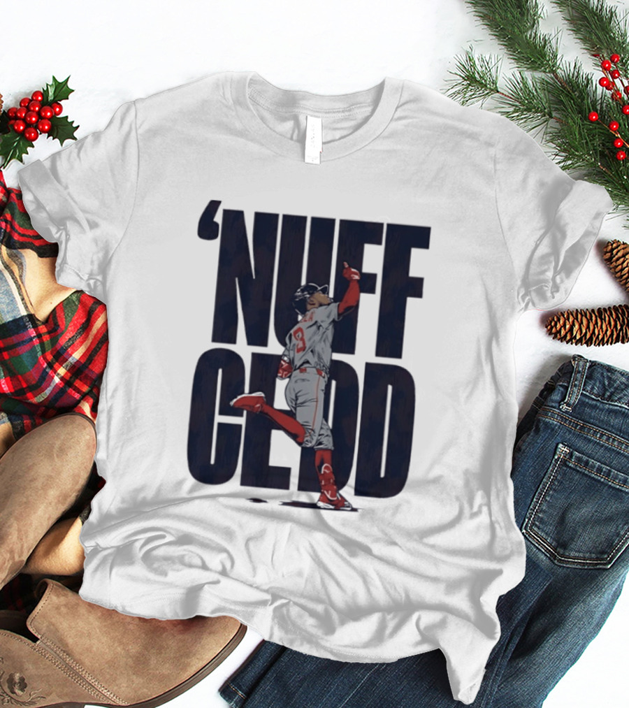 Nuff Cedd Ceddanne Rafaela Boston Baseball 2026 MLB Season T-Shirt