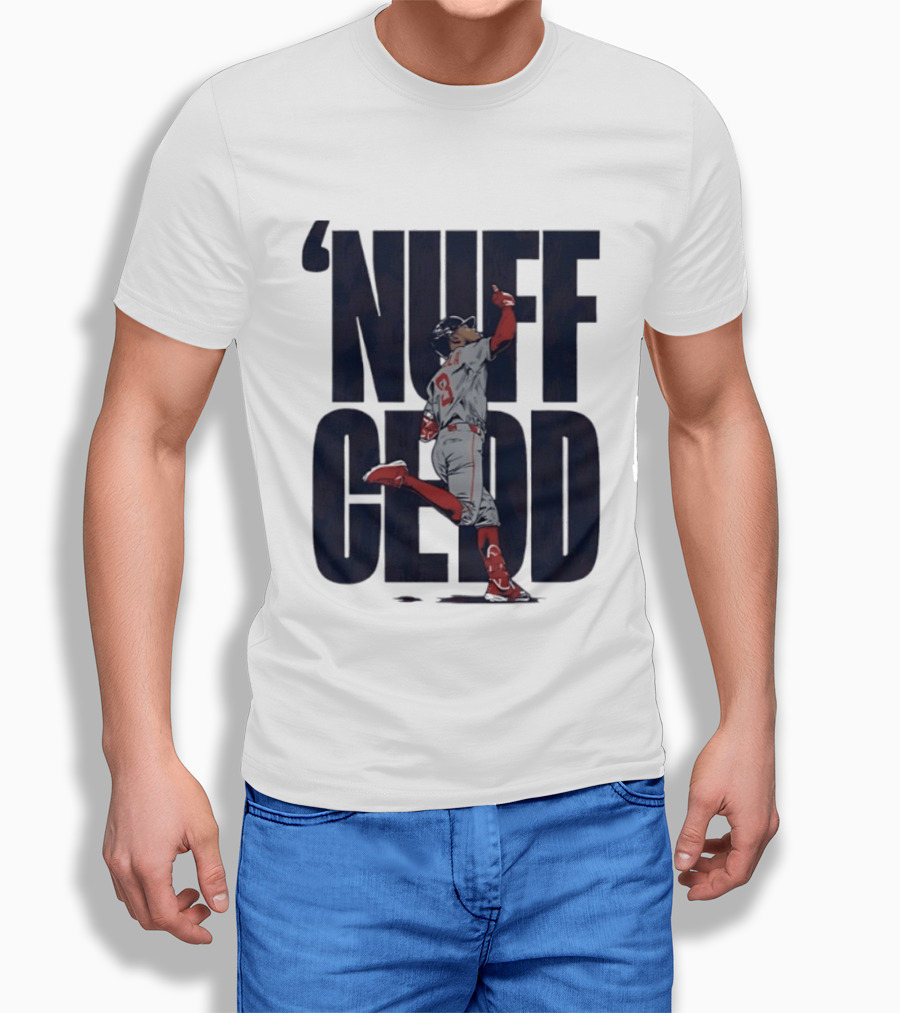 Nuff Cedd Ceddanne Rafaela Boston Baseball 2026 MLB Season T-Shirt