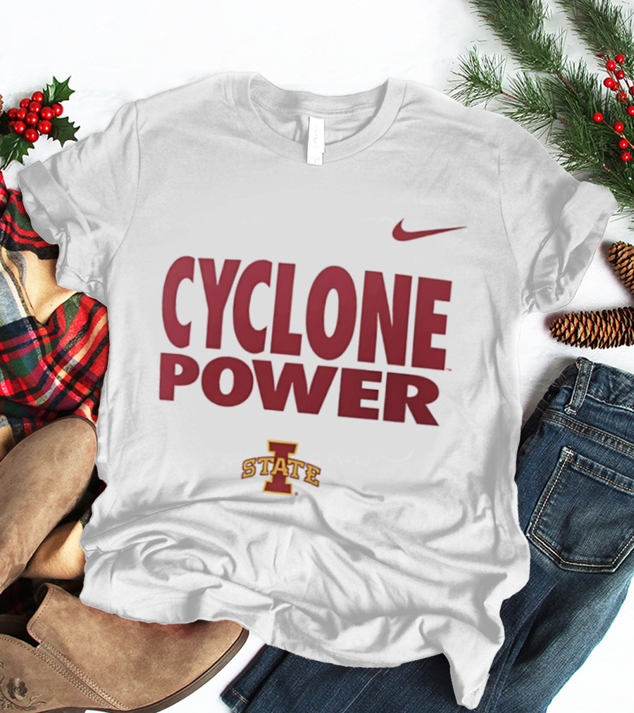 Cyclone Power Iowa State Nike Sports Fan Gear T-Shirt