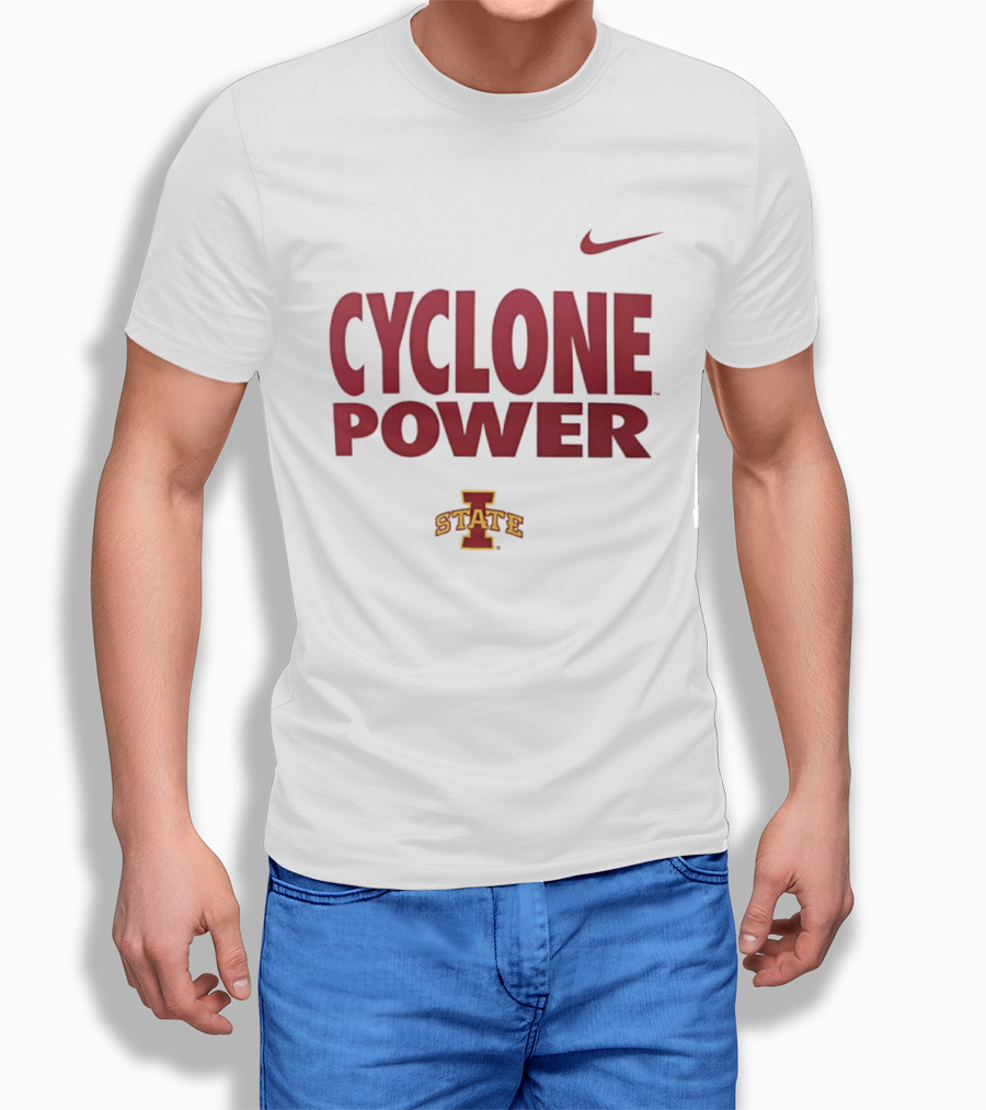 Cyclone Power Iowa State Nike Sports Fan Gear T-Shirt