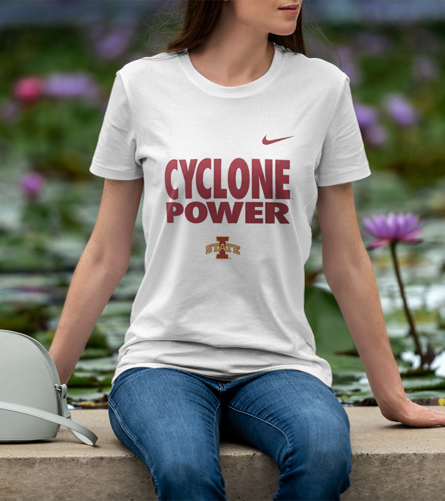 Cyclone Power Iowa State Nike Sports Fan Gear T-Shirt