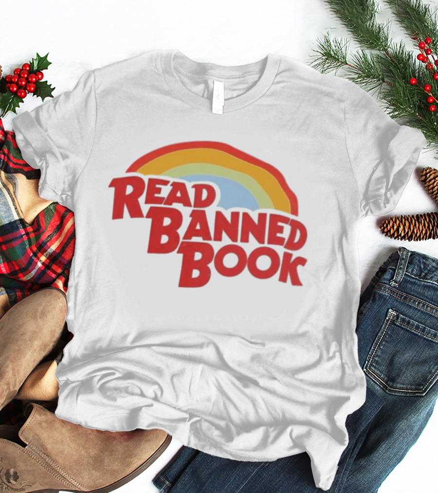 Read Banned Book Rainbow T-Shirt