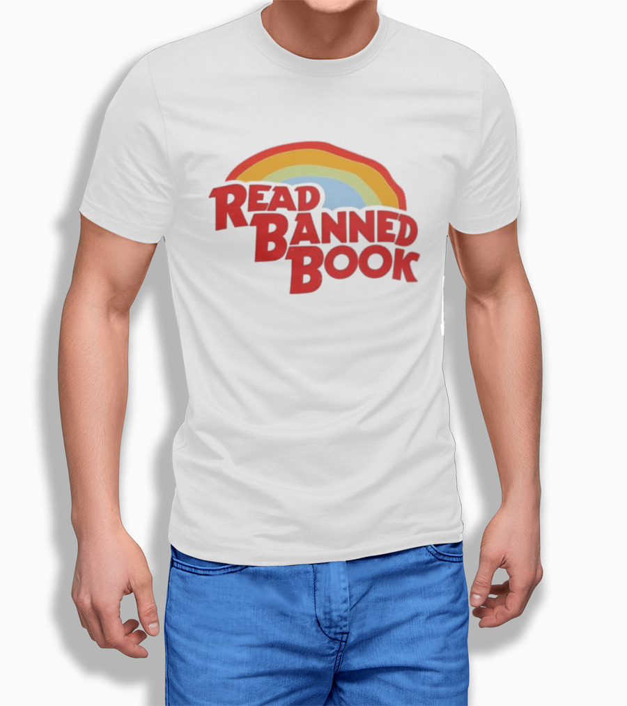 Read Banned Book Rainbow T-Shirt