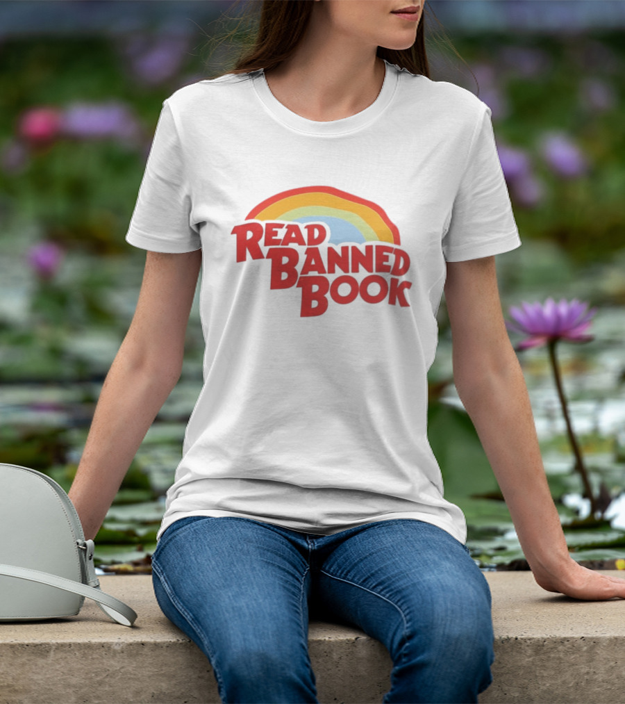 Read Banned Book Rainbow T-Shirt