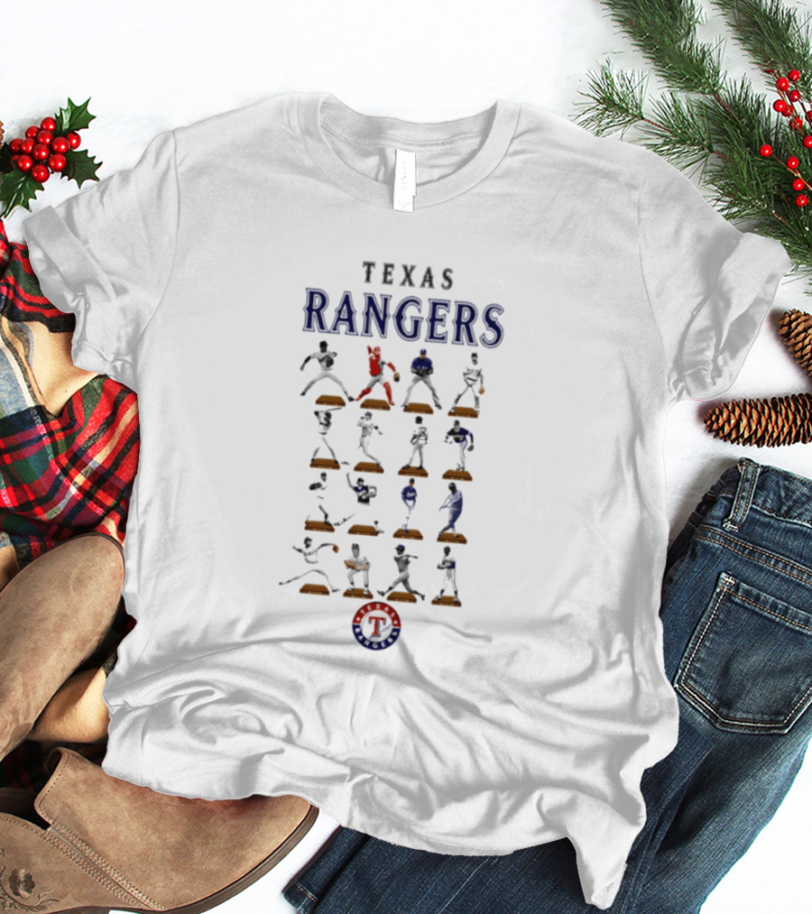 Texas Rangers Baseball Legends Hall Of Fame Moments MLB T-Shirt