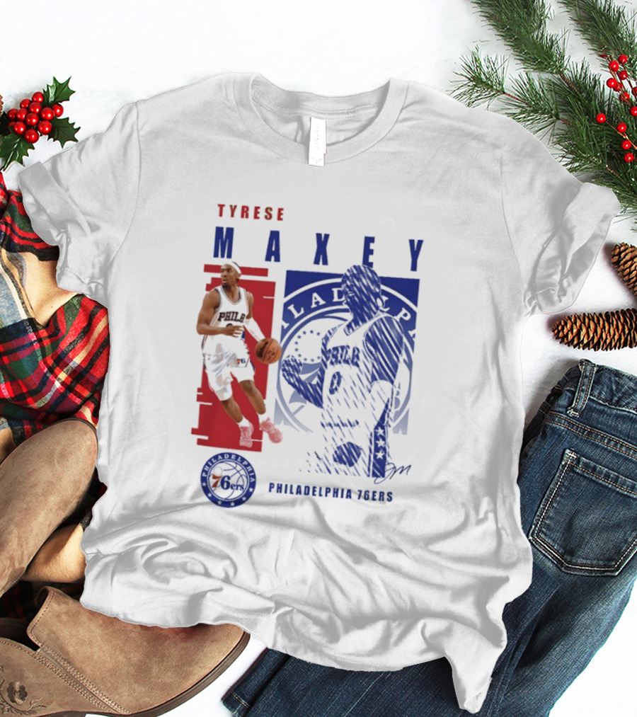 Tyrese Maxey Philadelphia 76ers NBA Highlights 2026 T-Shirt