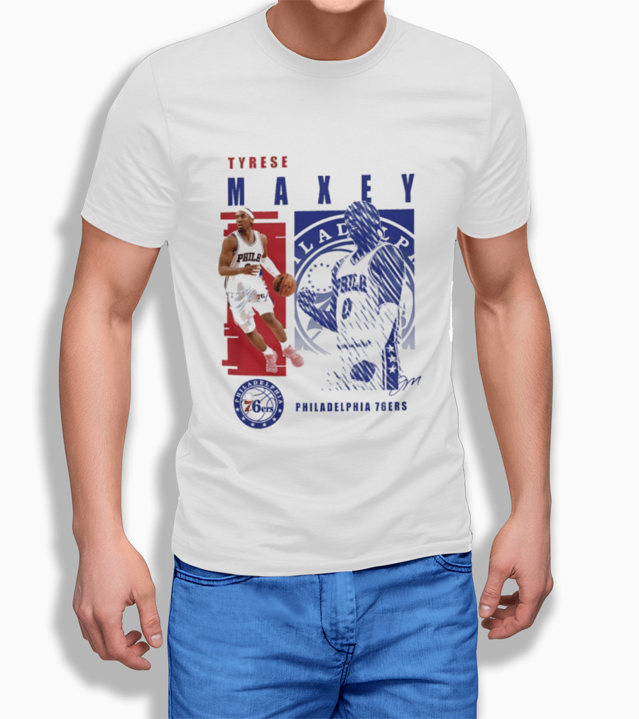 Tyrese Maxey Philadelphia 76ers NBA Highlights 2026 T-Shirt